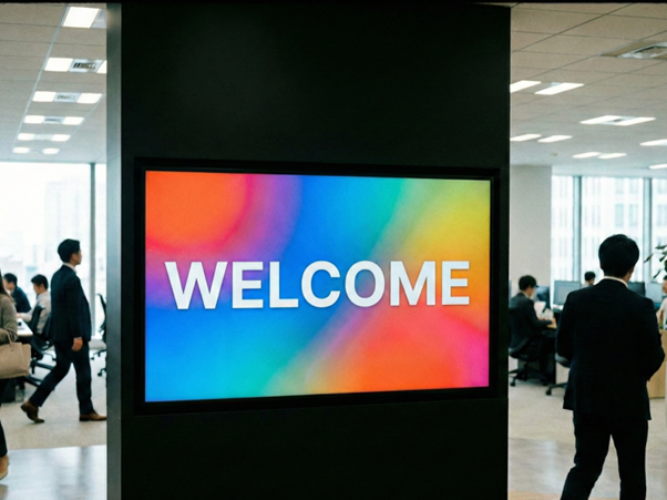 オフィスにおけるデジタルサイネージの導入メリット・活用シーンを解説
